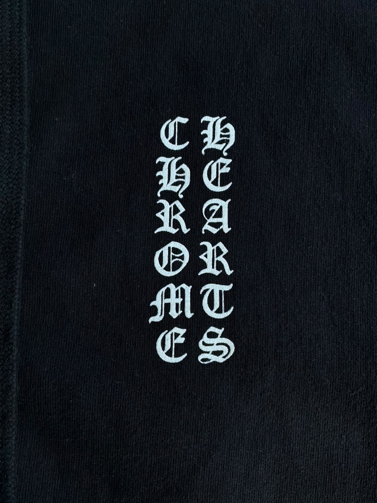 Chrome Hearts Sleeve Script Zip Hoodie