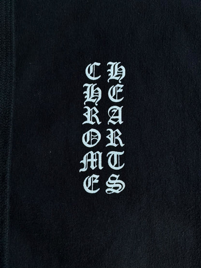 Chrome Hearts Sleeve Script Zip Hoodie