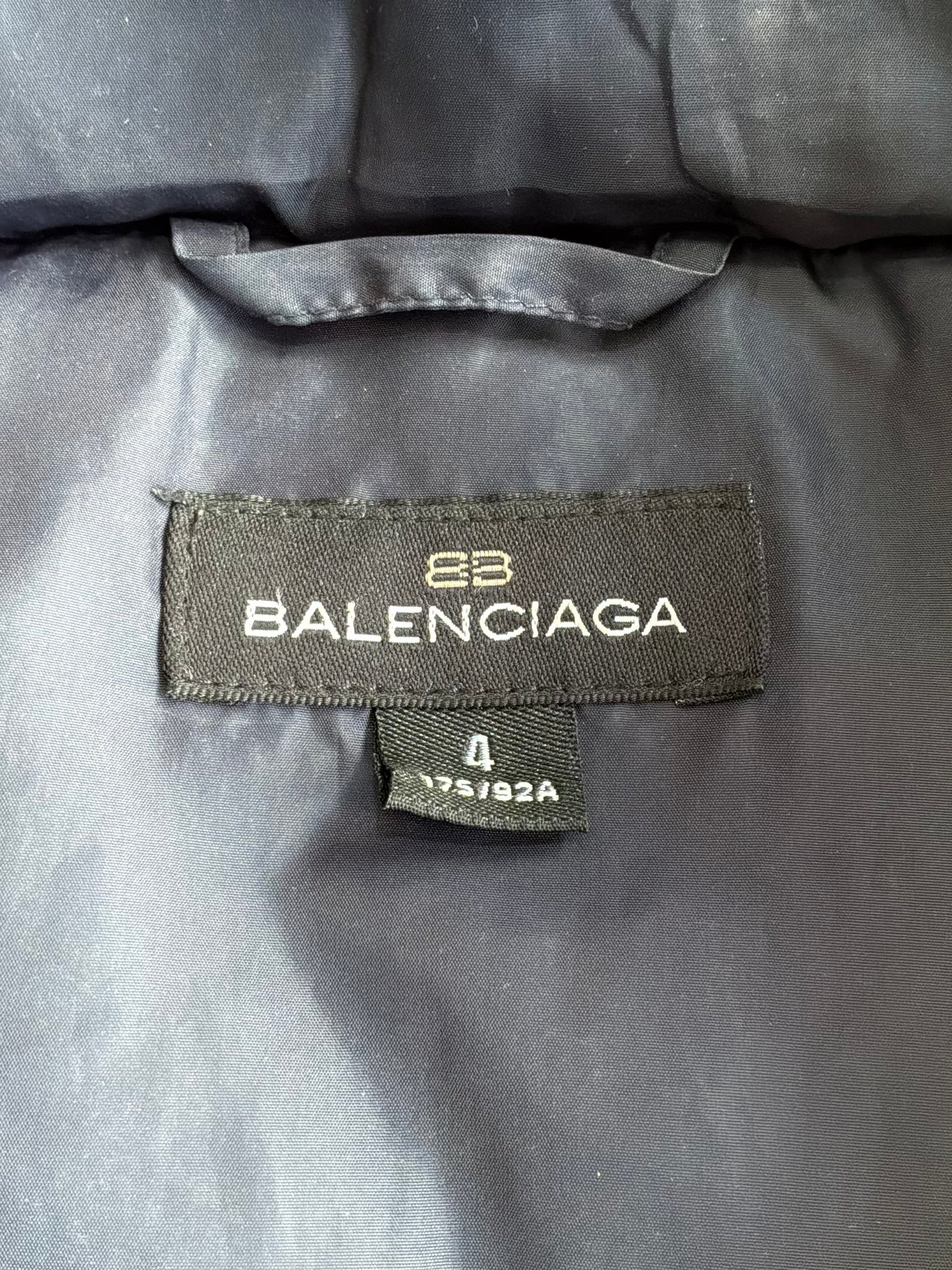 Balenciaga Vintage Orange Puffer Jacket