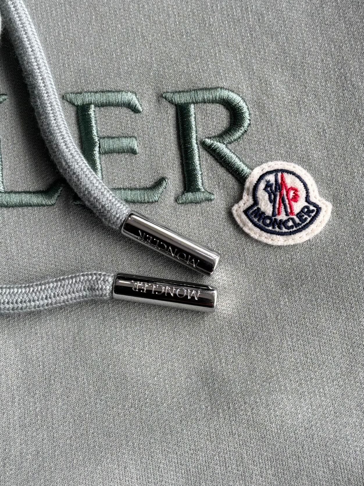 Moncler Script Pullover Hoodie