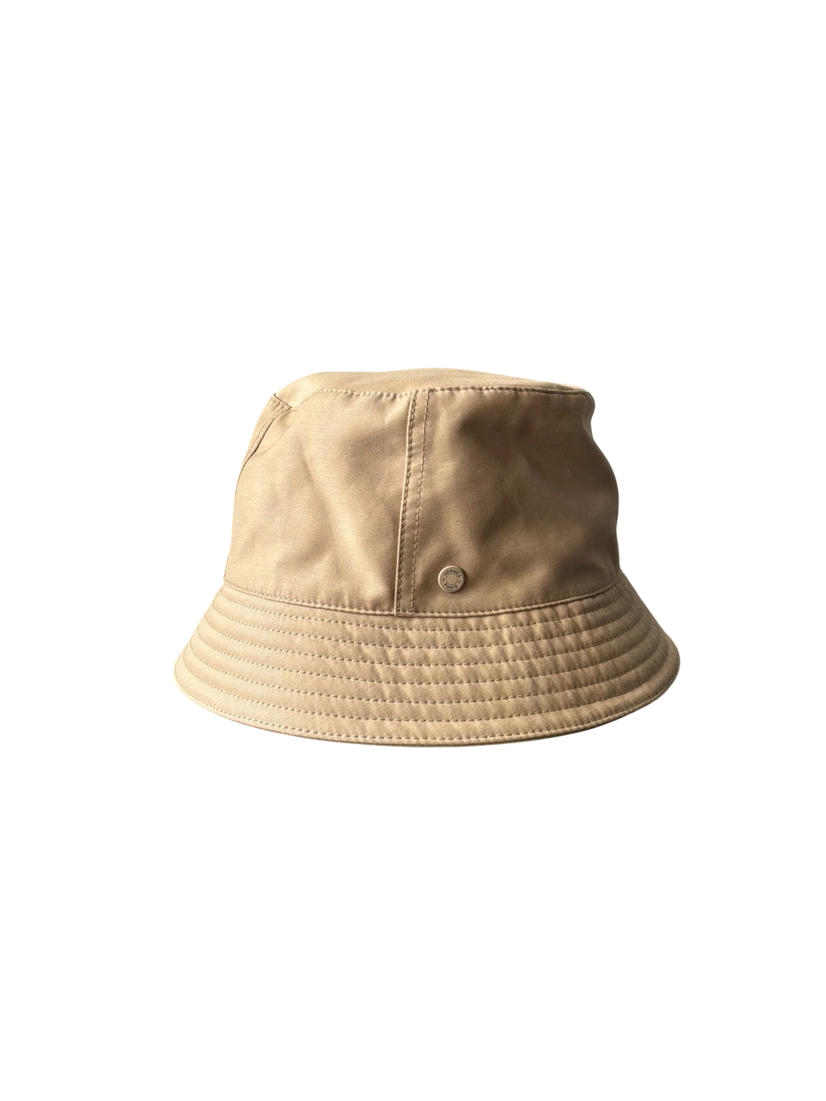 Hermes Button Logo Bucket Hat