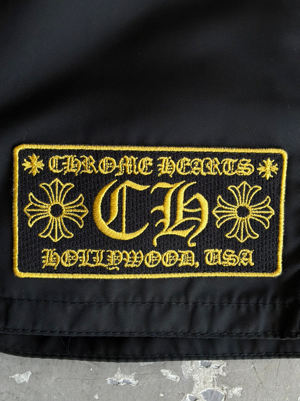 Chrome Hearts Nylon Patch Swim Shorts
