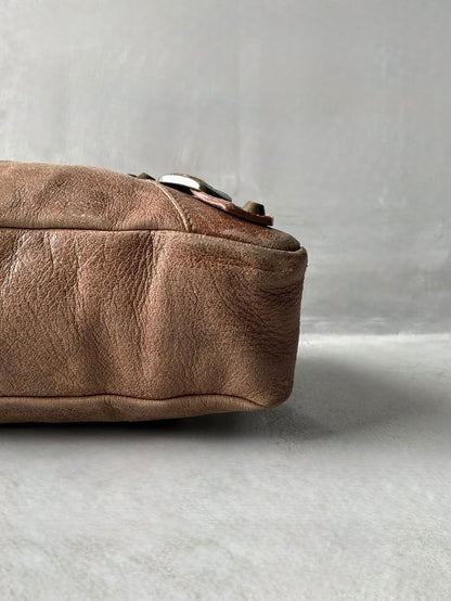 Balenciaga Le First Lambskin Brown Bag