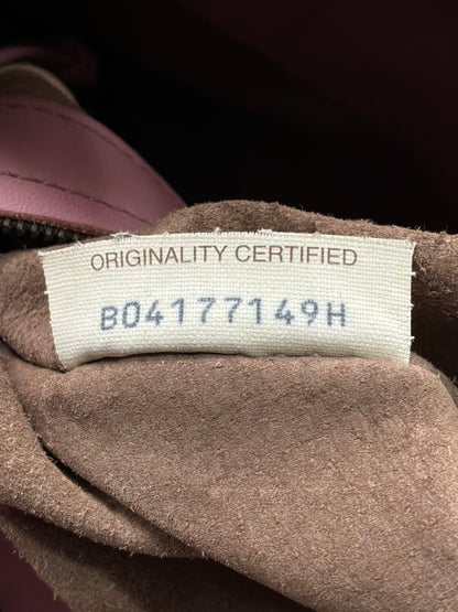 Bottega Veneta Pink Campana Intrecciato Hobo Bag