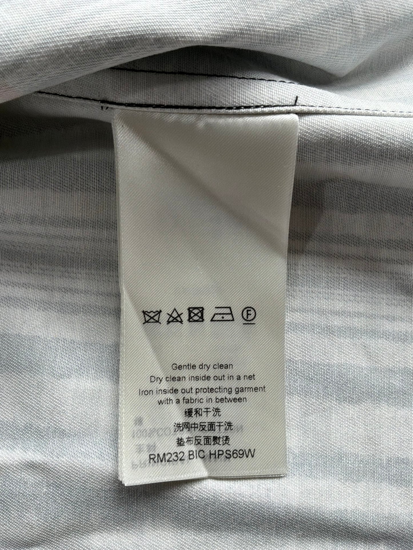 Louis Vuitton FW23 Blurry Vision Landscape Check Jacket
