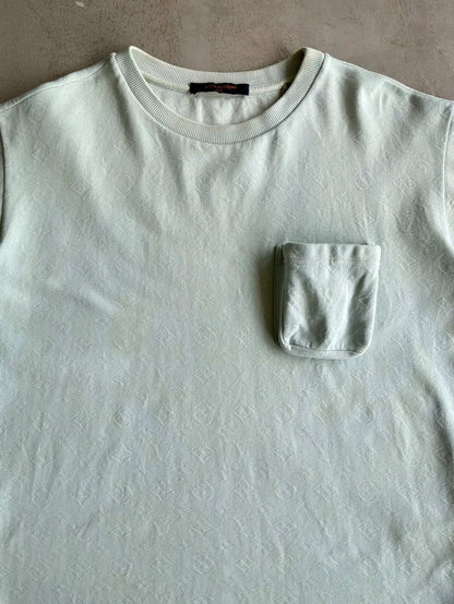 Louis Vuitton 3D Monogram Light Green Tee