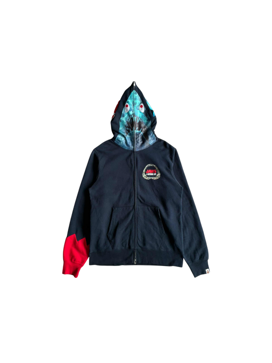 Bape x Jaws Shark Full zip Hoodie