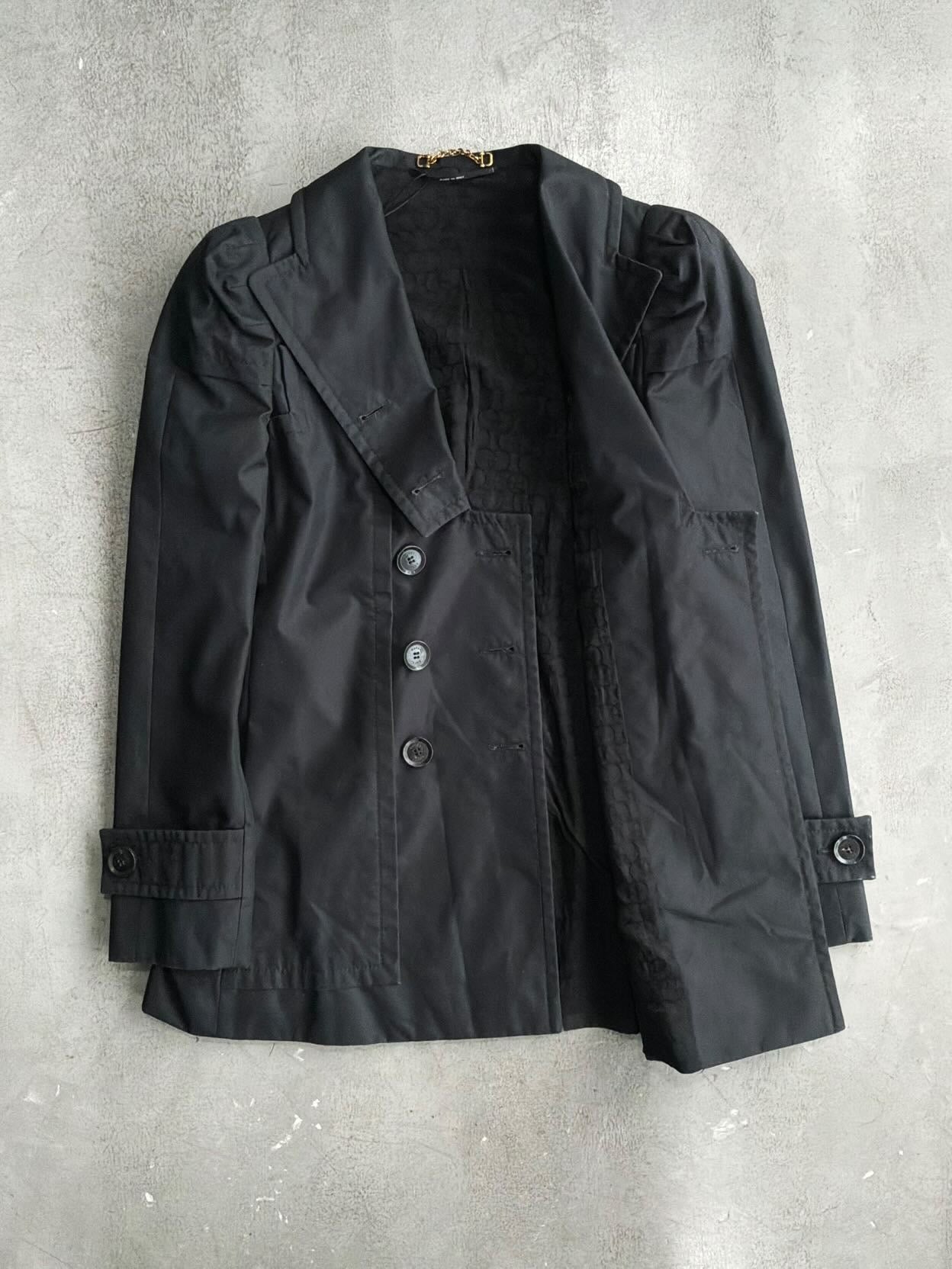 2000s Gucci Monogram Line Coat