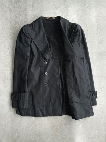 2000s Gucci Monogram Line Coat