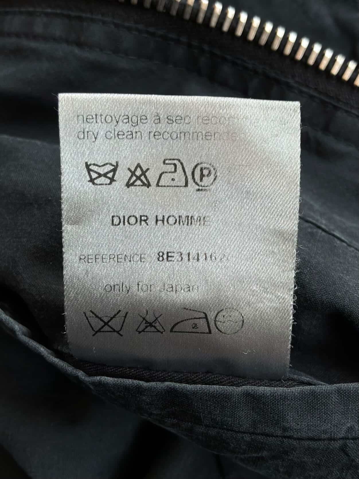 2008 Dior Homme Multi Buttons Windbreaker