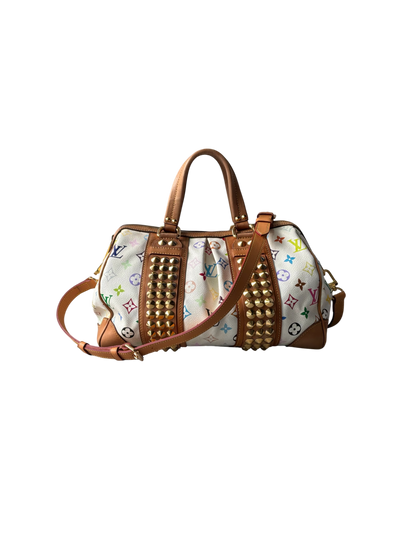 Louis Vuitton x Murakami Courtney White Multicolor Bag