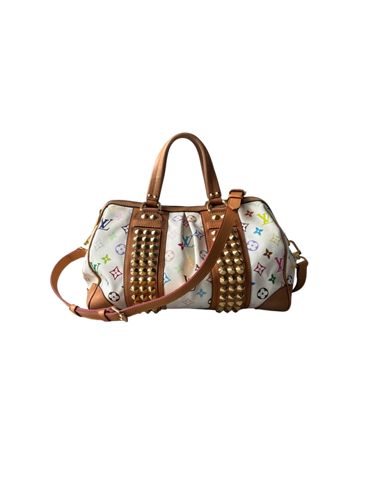 Louis Vuitton x Murakami Courtney White Multicolor Bag