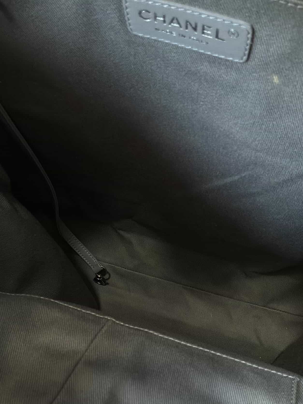 2014 Chanel Art School Graffiti Tote Bag