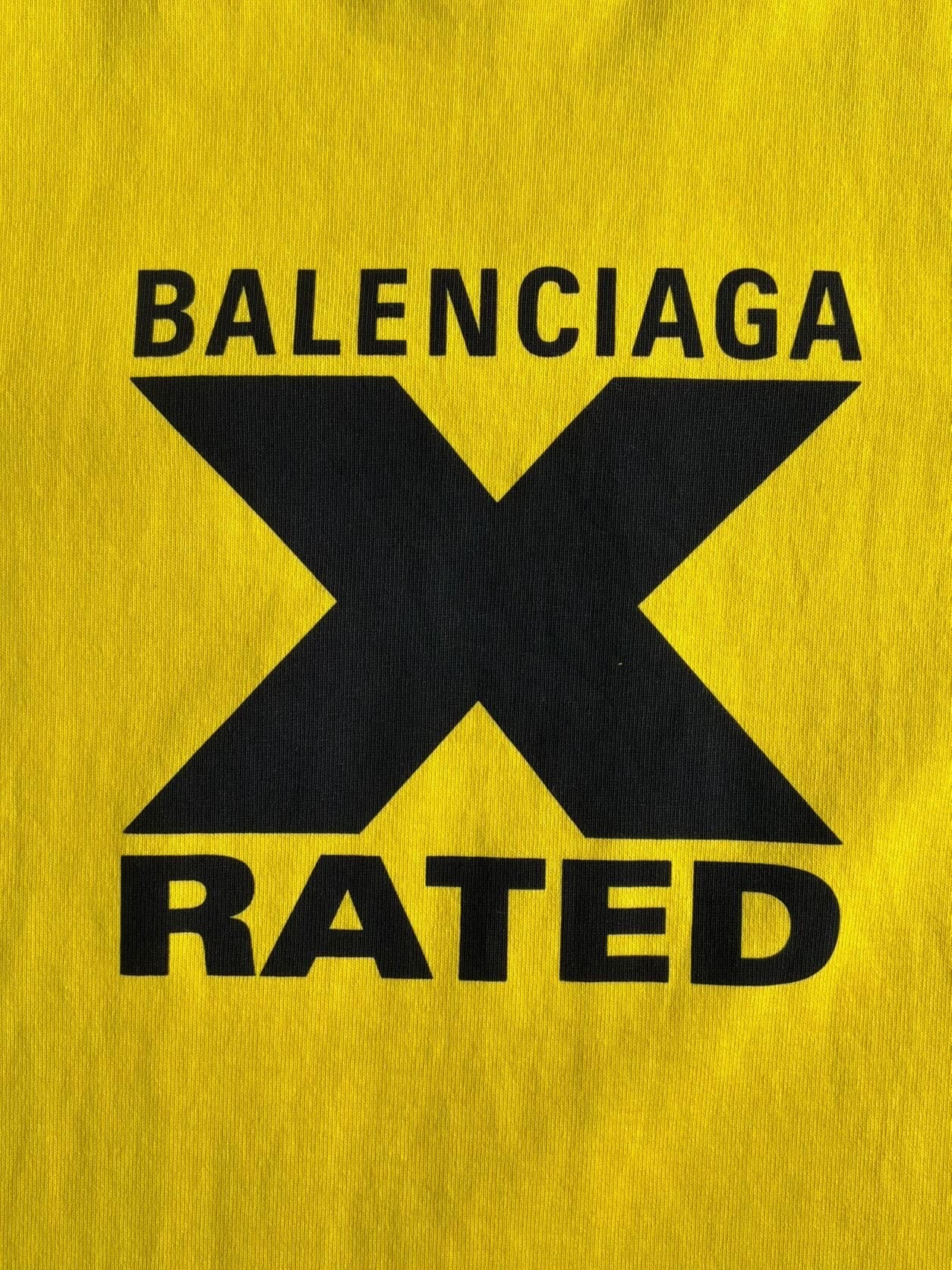 Balenciaga Womens X Rated Tee