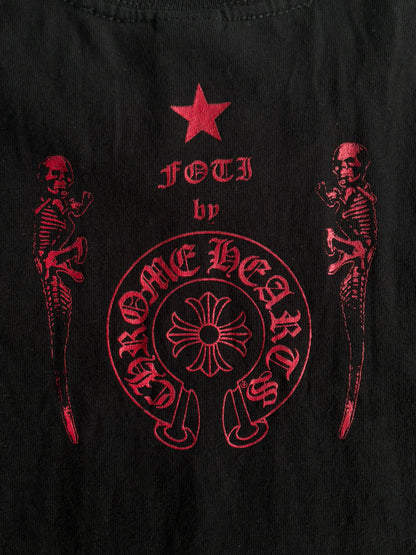 Chrome Hearts Vintage Red Foti Angel Tee