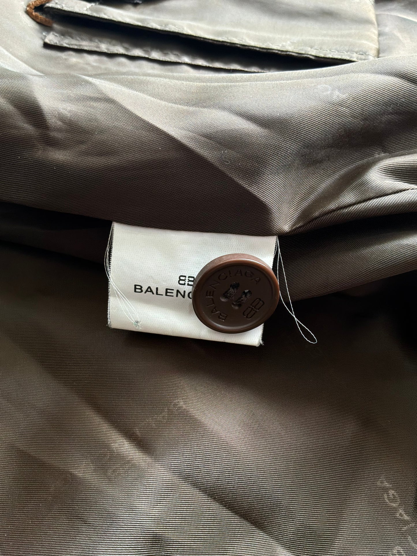 Balenciaga Vintage Brown Leather Jacket