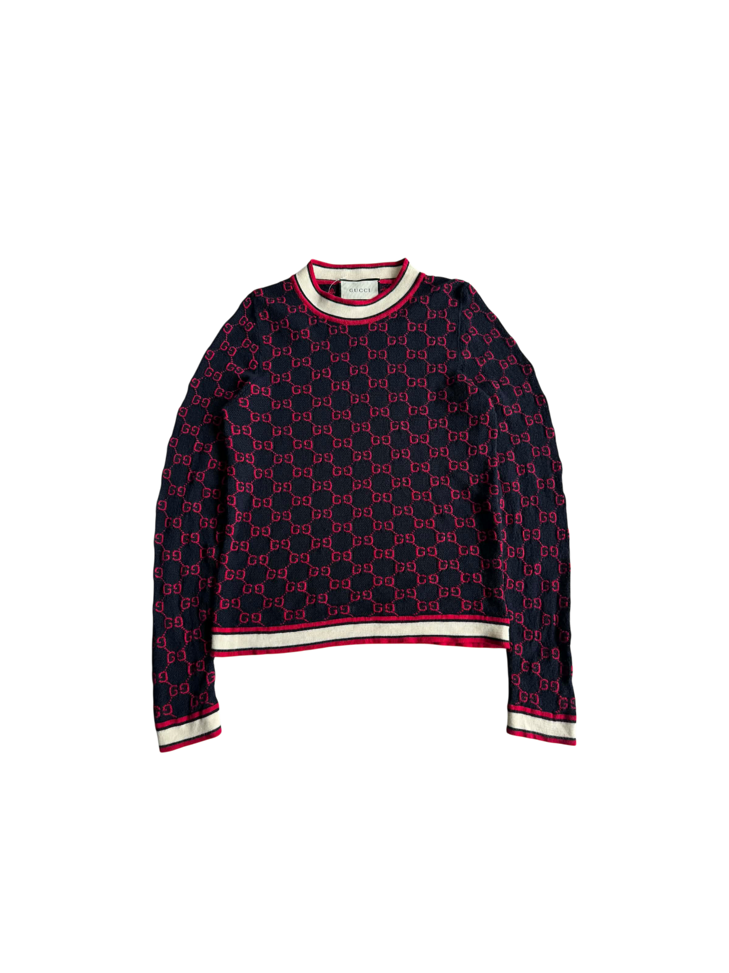 Gucci All Over Logo Pullover Crewneck
