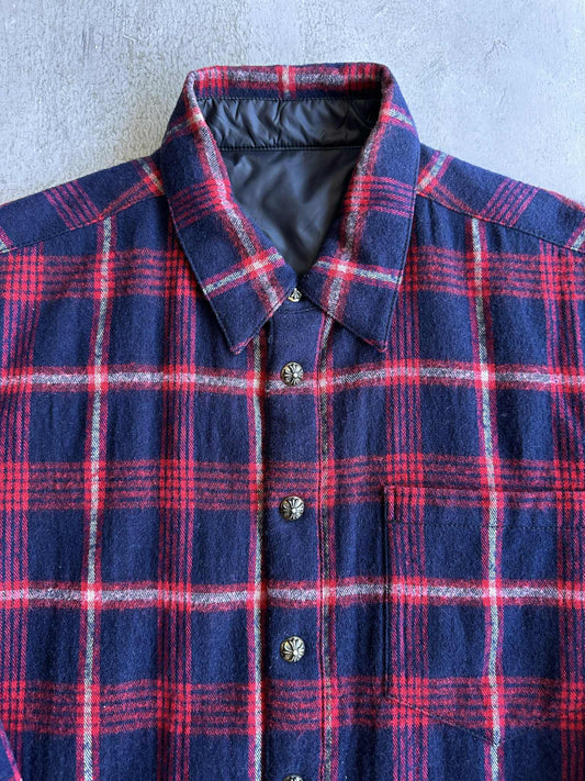 Chrome Hearts Double Sided Padded Flannel Jacket