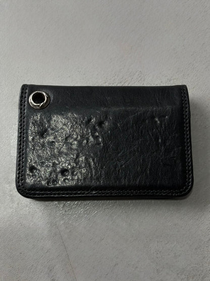Chrome Hearts Scroll Leather Card Holder