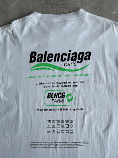 Balenciaga Dry Cleaning Recycle Tee