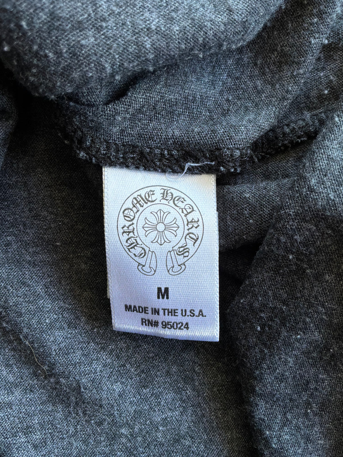 Chrome Hearts Spine Cross Gray Longsleeves