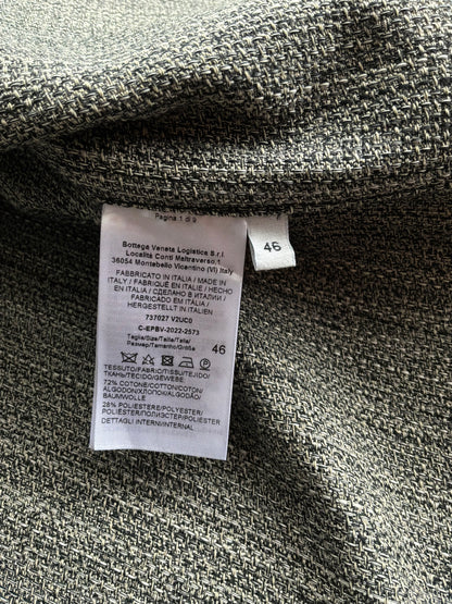 Bottega Venetta Tweed Short Sleeve Shirt