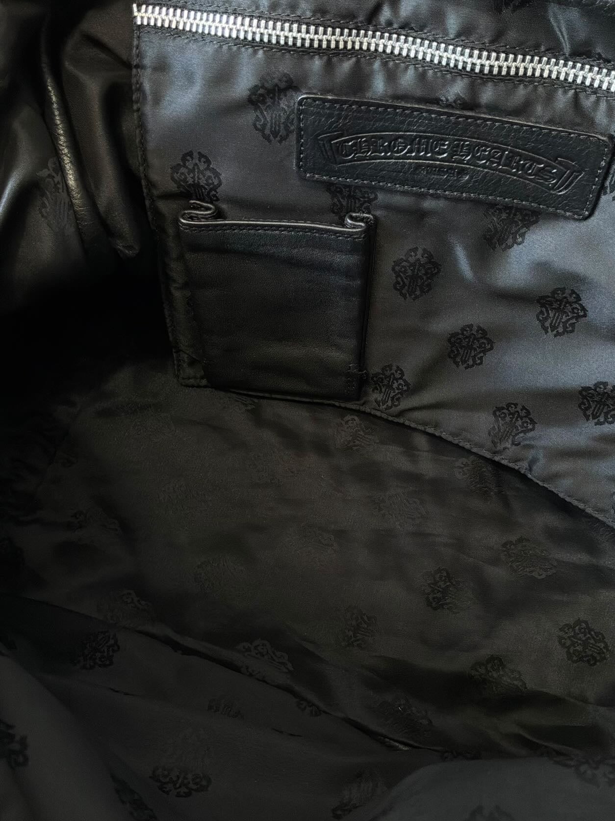 90’s Chrome Hearts Cross Embellished Bowler Bag