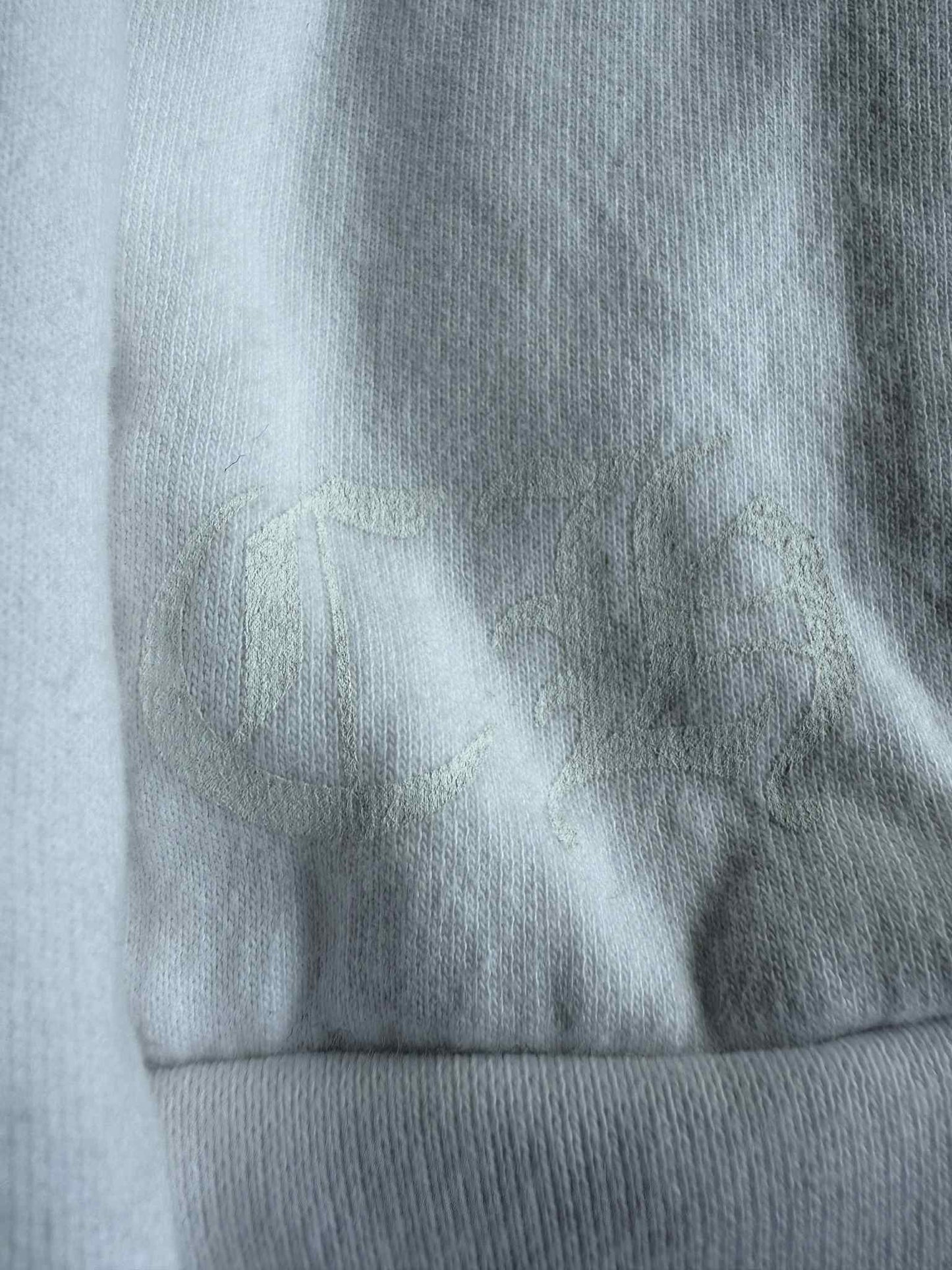 Chrome Hearts White & Yellow Cross Logo Hoodie