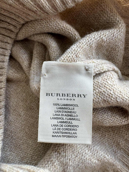 Burberry Quarter Zip Sweater