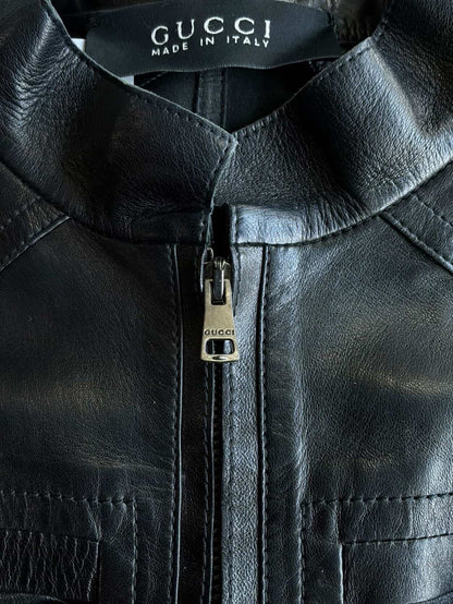 90’s Gucci Tom Ford Era Belted Trench Leather Jacket