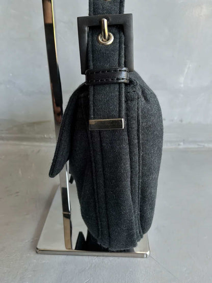 2000s Fendi Wool Baguette Bag