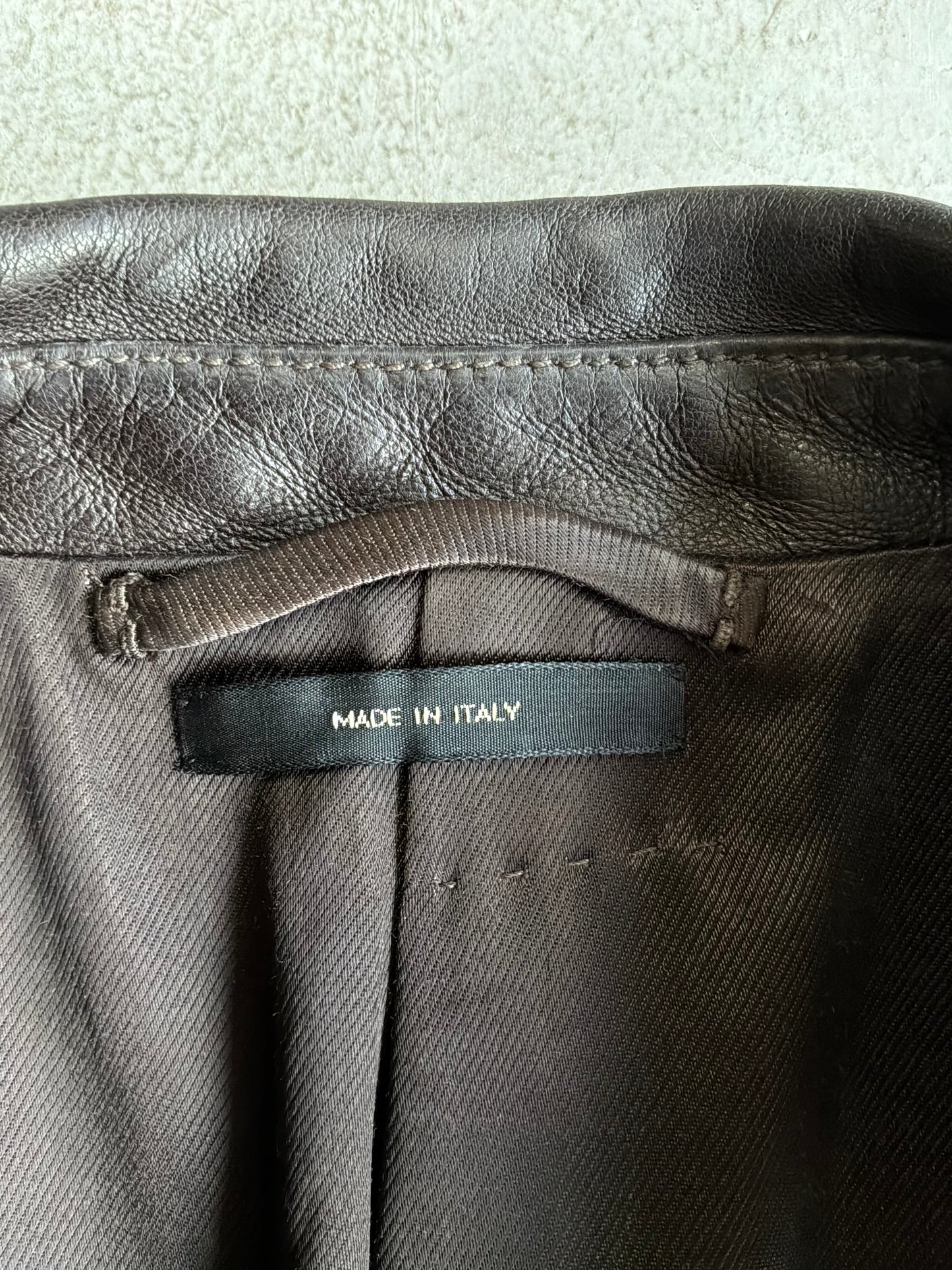 Tom Ford Leather Blazer