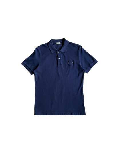 Dior Icon Logo Navy Polo Shirt