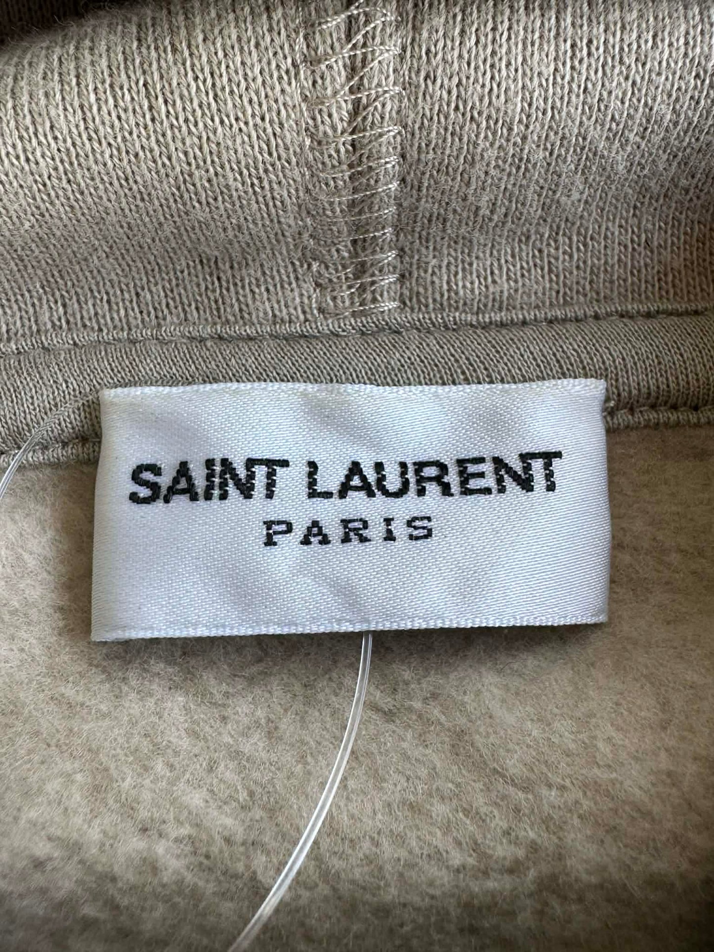 Saint Laurent Paris Hedi Slimane Logo Hoodie