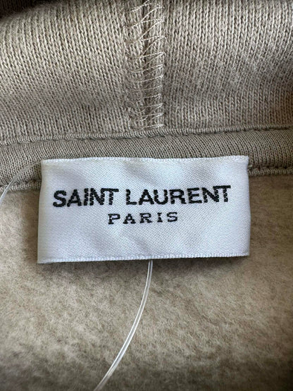 Saint Laurent Paris Hedi Slimane Logo Hoodie