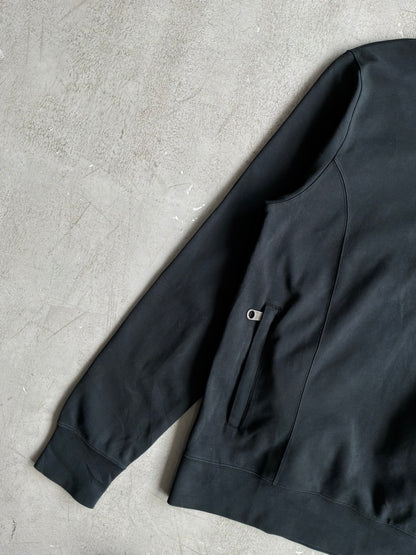 Dior Bee Logo Half Zip Crewneck