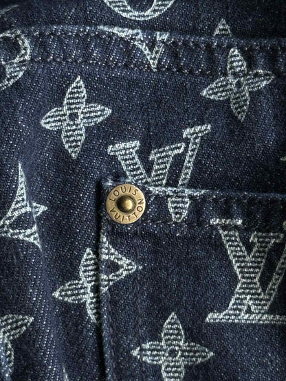 Louis Vuitton Kim Jones Era Monogram Denim Pants