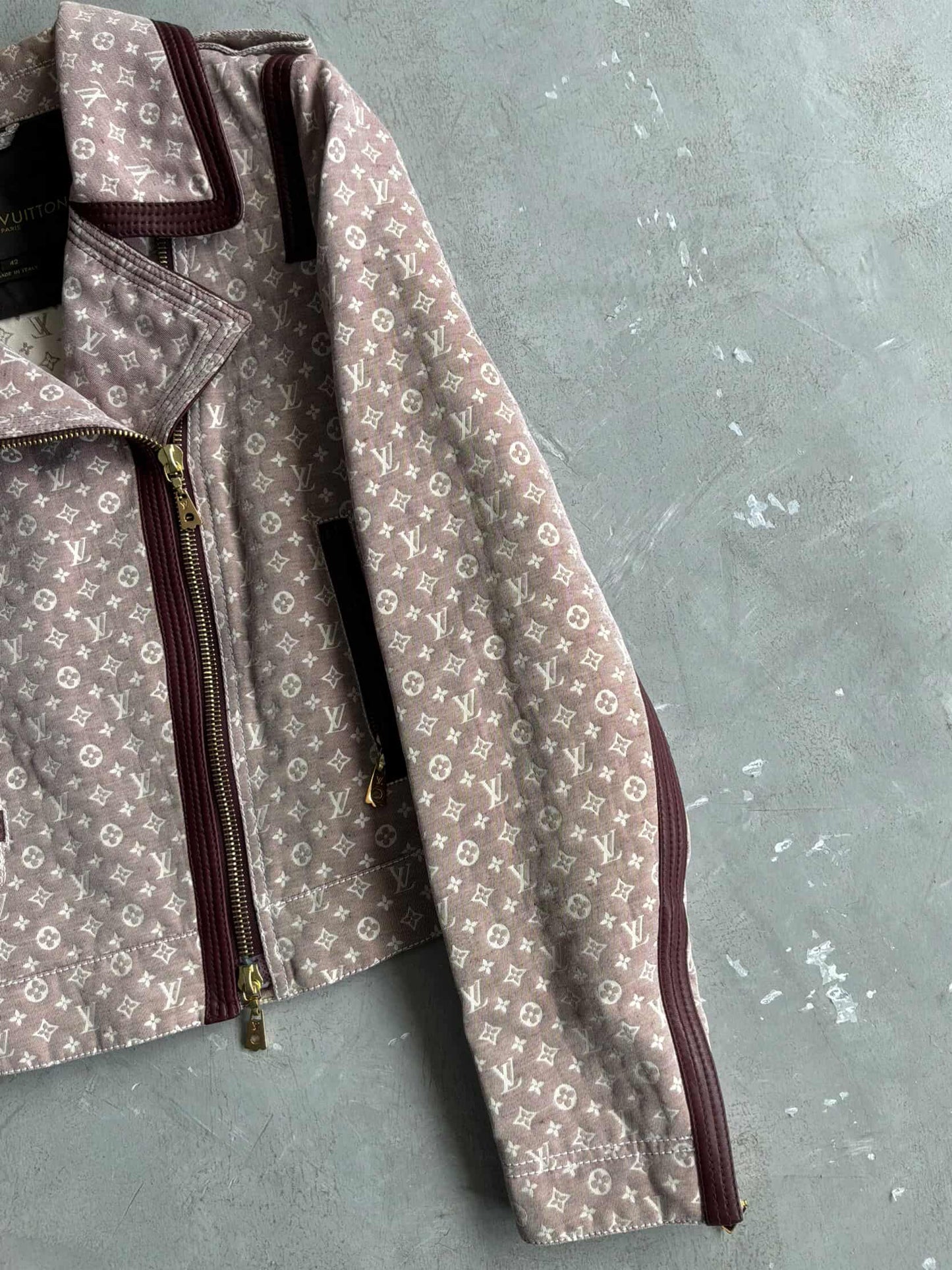 Louis Vuitton Women’s Monogram Biker Jacket
