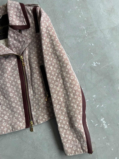 Louis Vuitton Women’s Monogram Biker Jacket