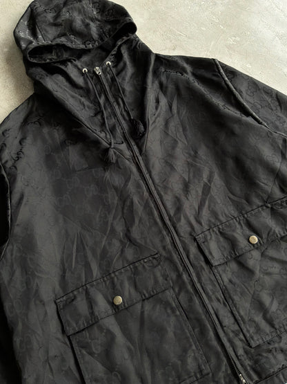 Gucci GG Black Monogram Windbreaker