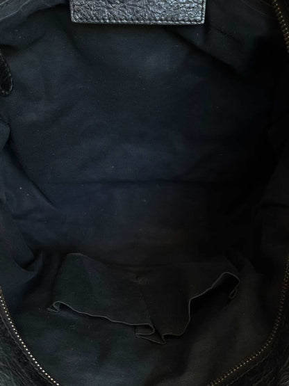 Balenciaga City Classic Medium Black On GHW