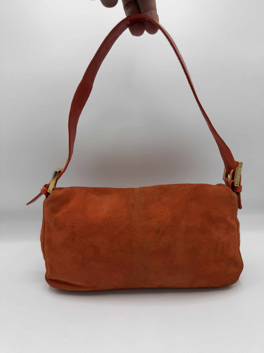 Fendi Orange Baguette