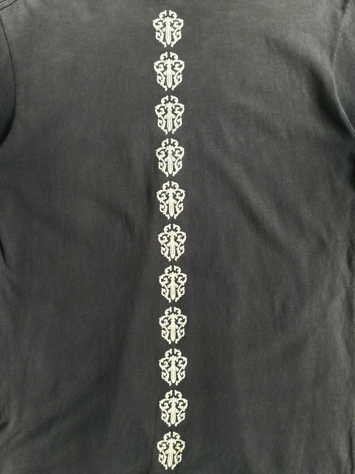 Chrome Hearts Vine Dagger Spine Black Tee