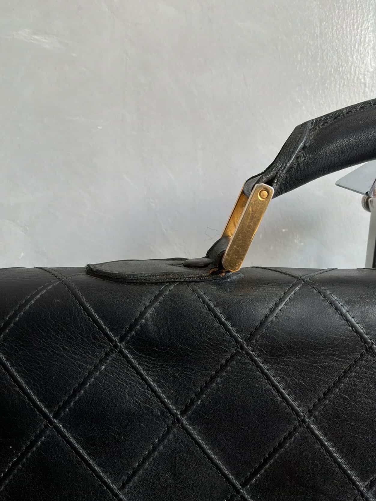 2000’s Chanel Quilted Lambskin Briefcase