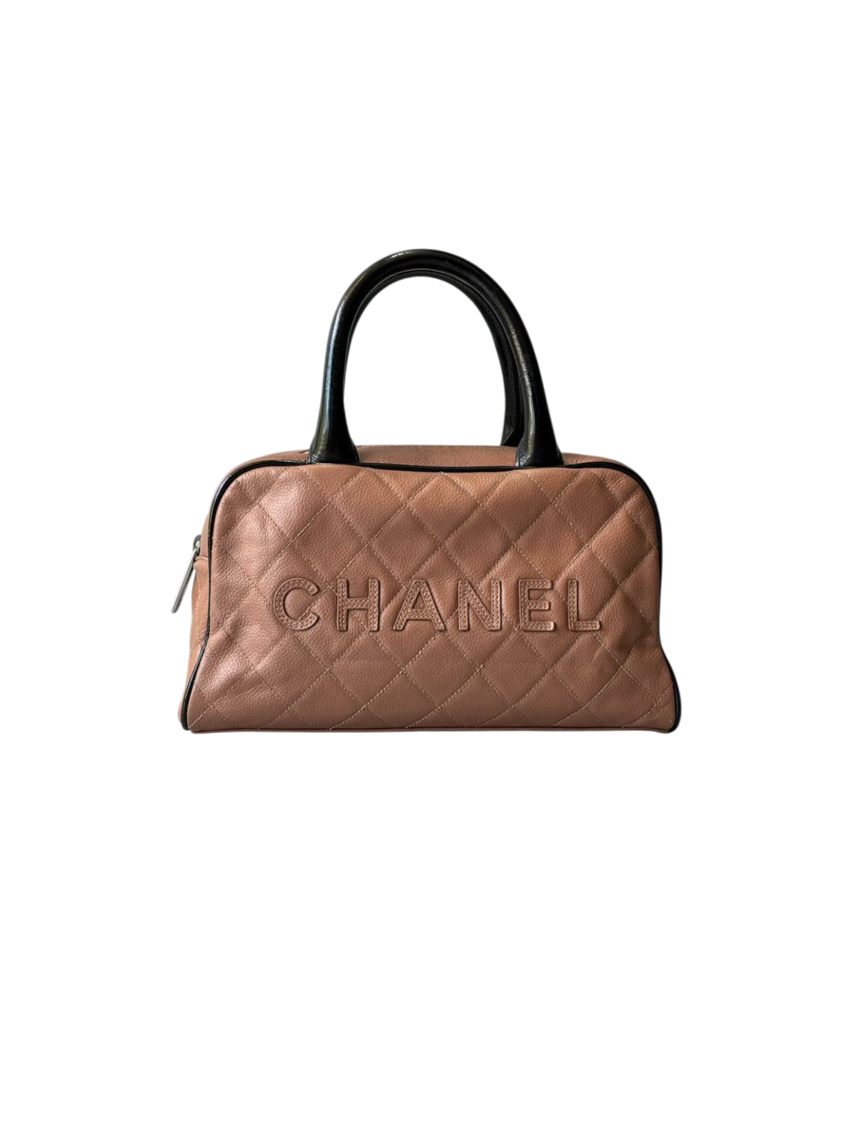 Chanel Quilted Mini Bowler Bag