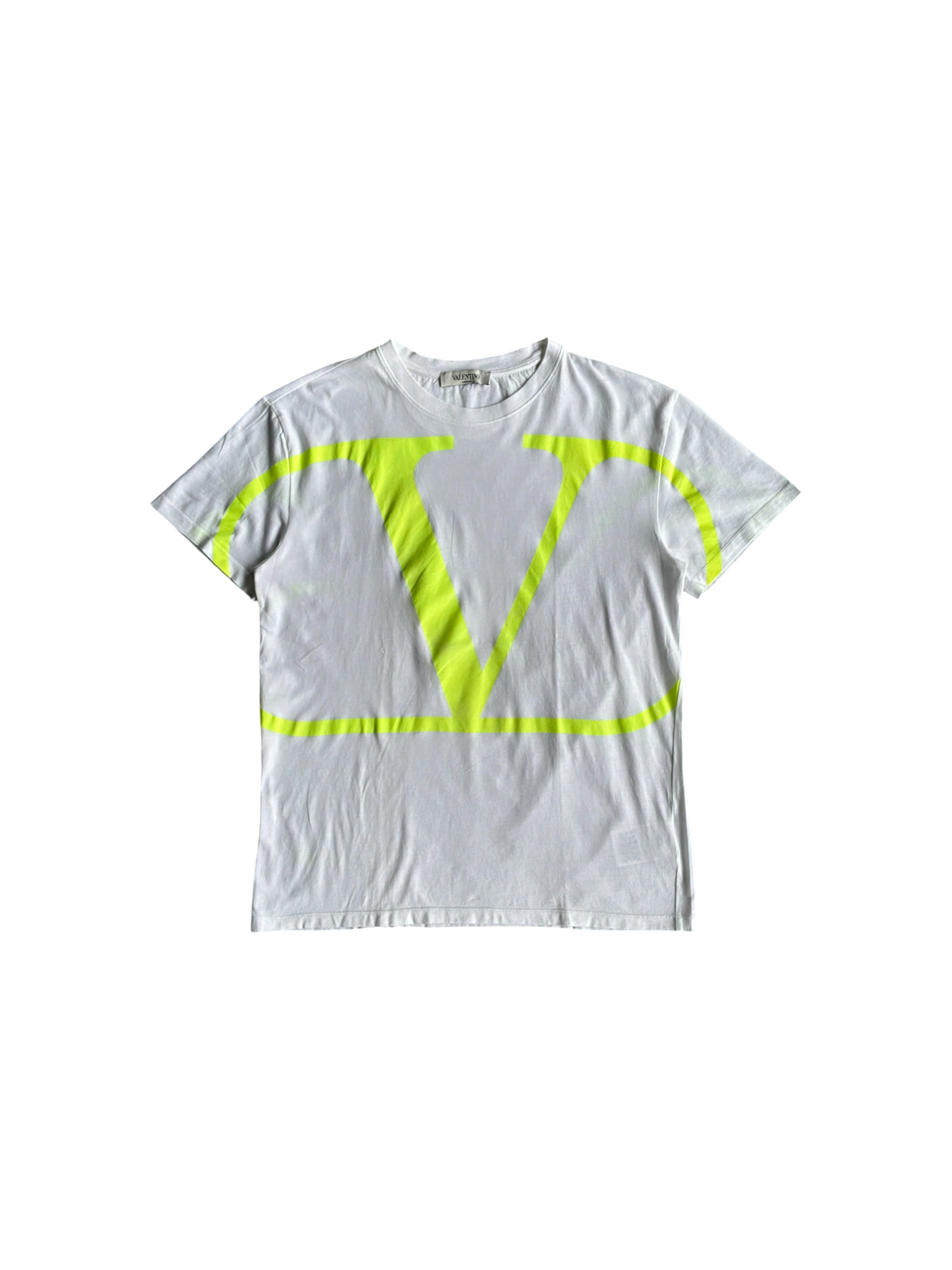 Valentino Neon Logo White Tee