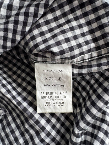 Bape Checkered Polo Buttondown