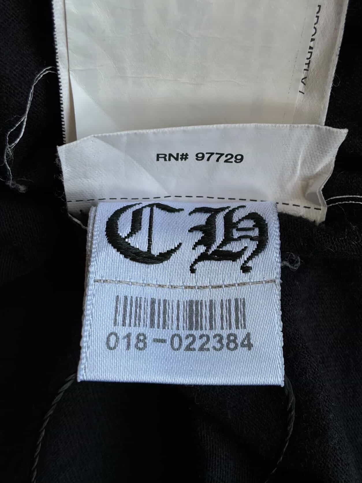 Chrome Hearts Vertical Script Tee