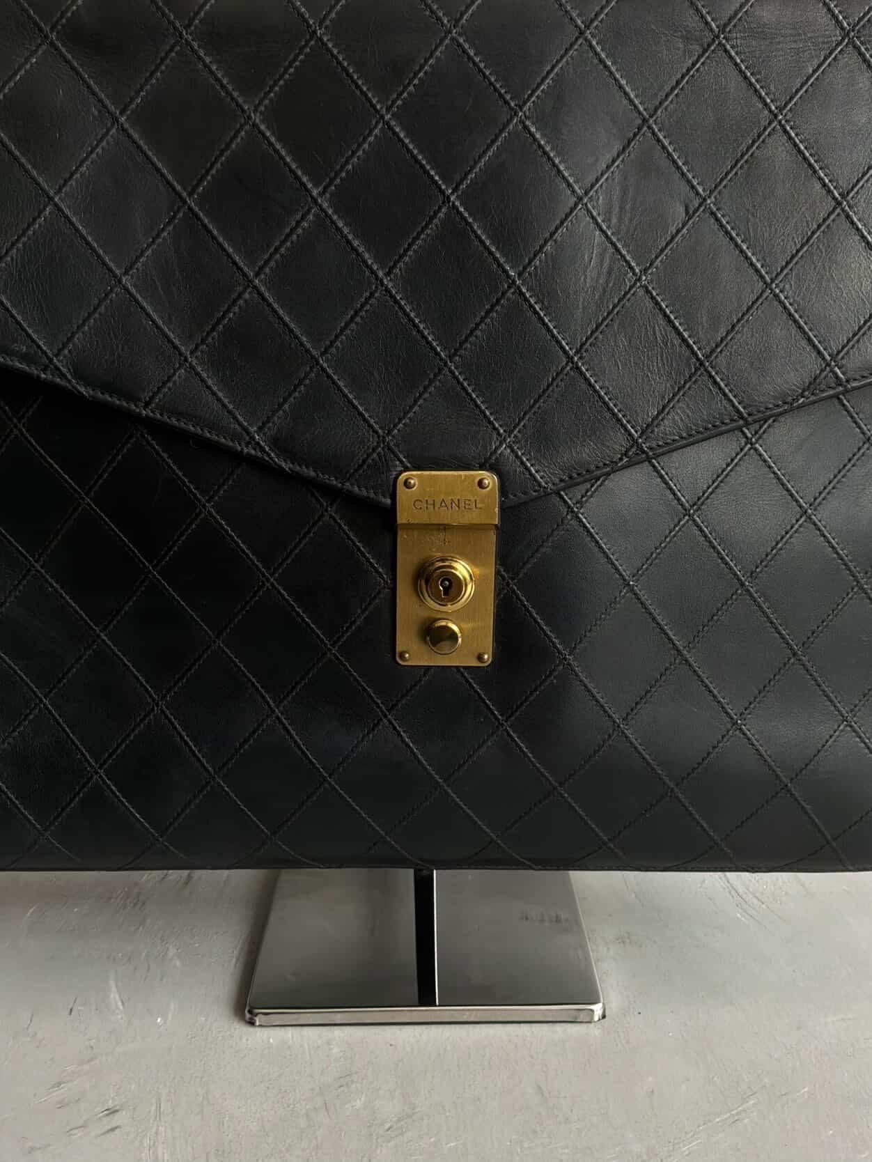 2000’s Chanel Quilted Lambskin Briefcase