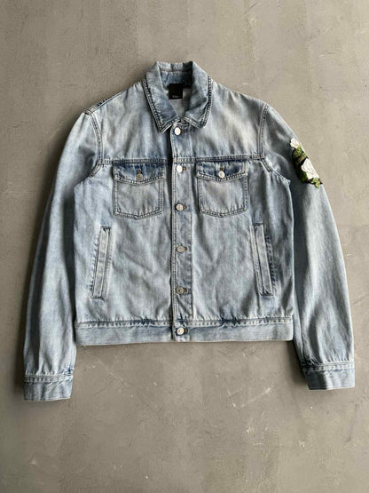 Dior Floral Patch Denim Jacket